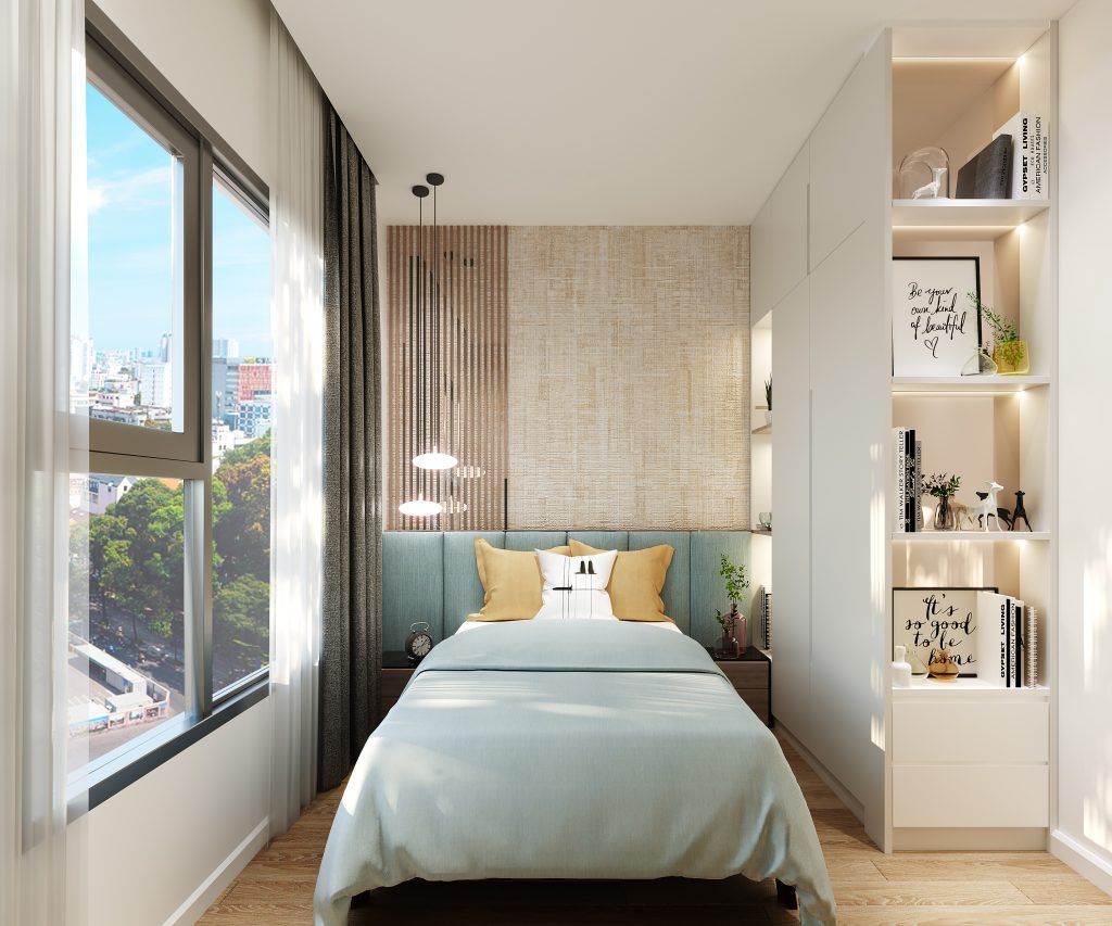 Nhà mẫu 2 phòng ngủ Aio City